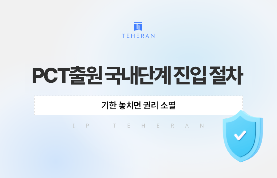 PCT출원 국내단계 진입 절차, 기한 놓치면 권리 소멸